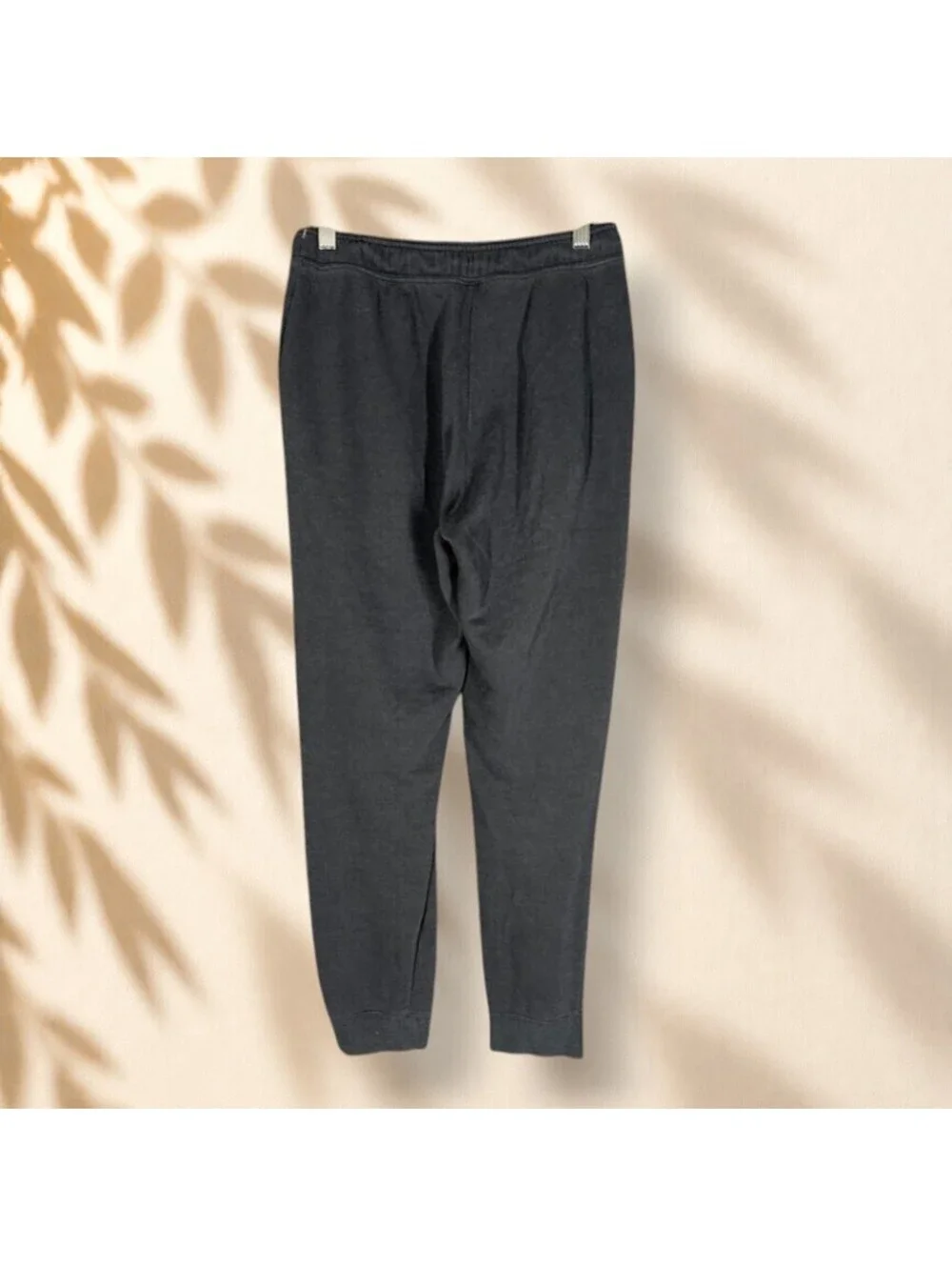 Nike Activewear Sweatpants Women S Small Black High Rise Drawstring Tapered